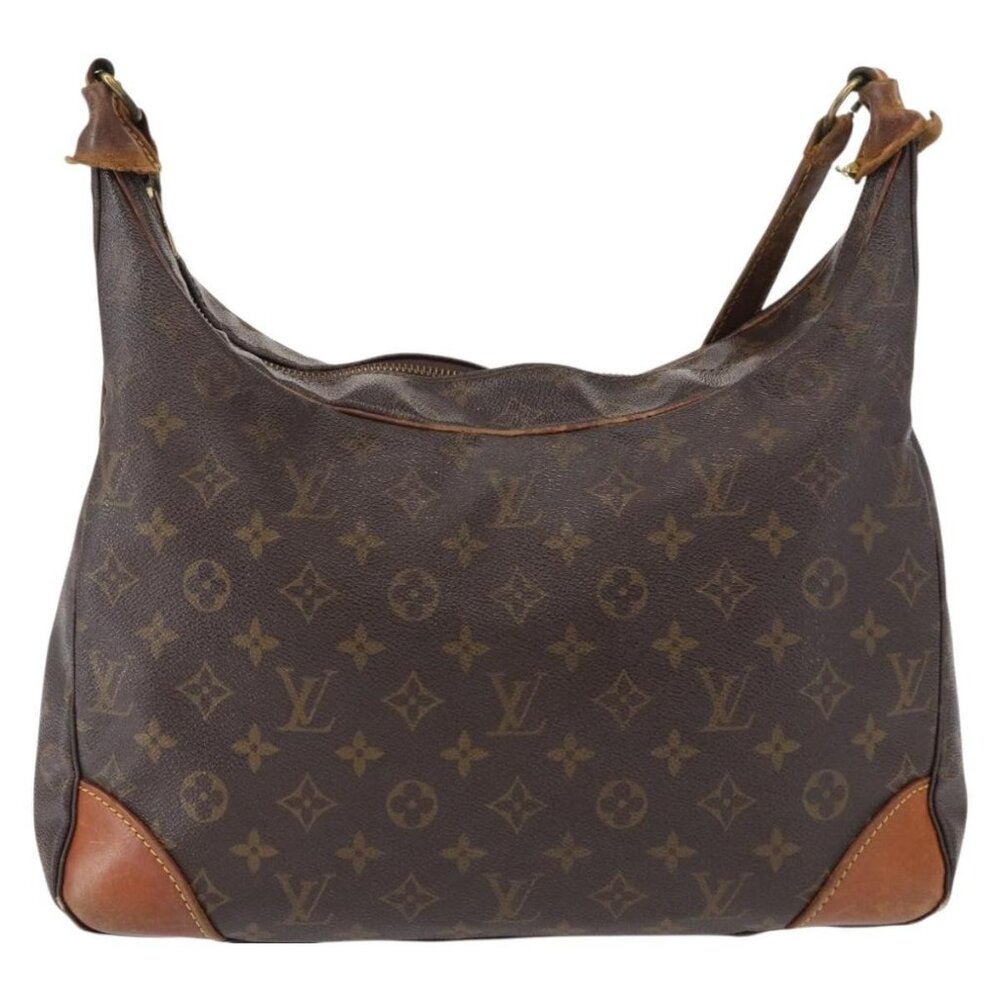 Authentic LOUIS VUITTON Monogram Boulogne 35 Shoulder Bag M51260 LV - Picture 5 of 16